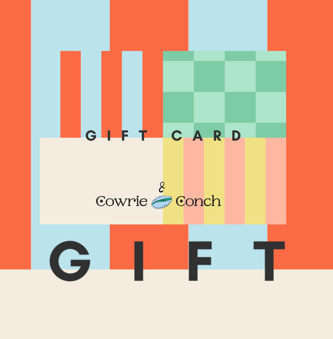 Physical gift card