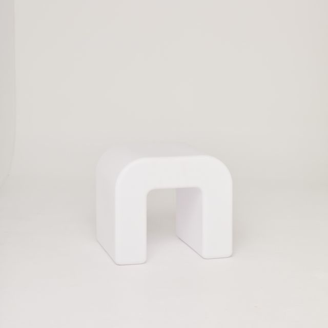 Over the Moon Table  - White