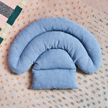 Roly Poly Cushion - Denim